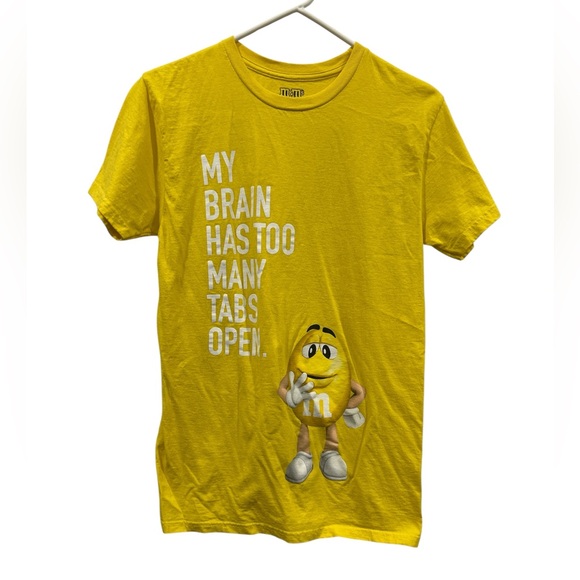 M&M'S Yellow Tee with Character Print - Picture 1 of 4